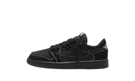 Air Jordan 1 Retro Low OG SP Travis Scott Black Phantom (Infant & Kids)
