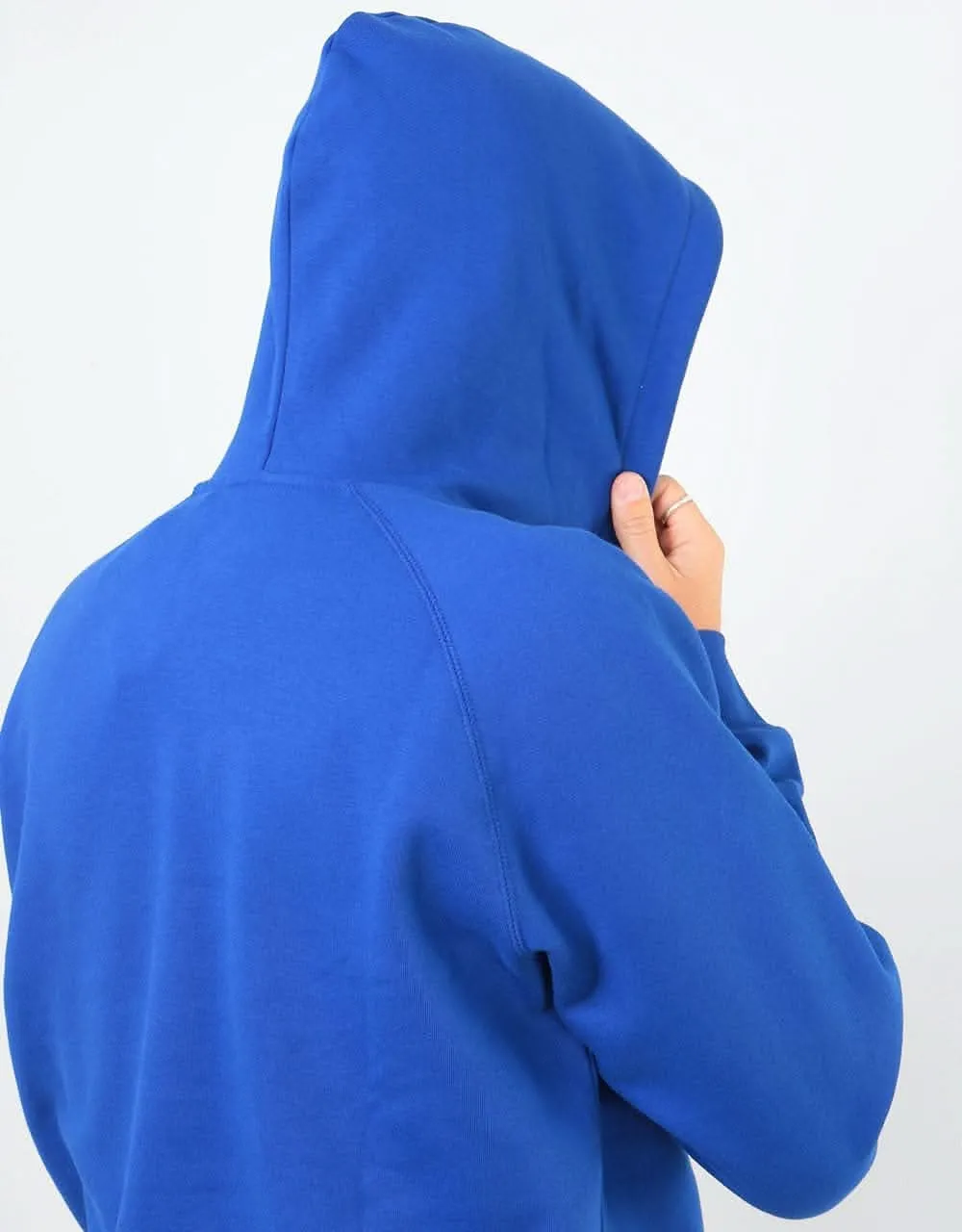 Carhartt WIP Hooded Chase Sweatshirt - Thunder Blue/Gold