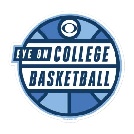 Eye on College Basketball Podcast Die Cut Sticker