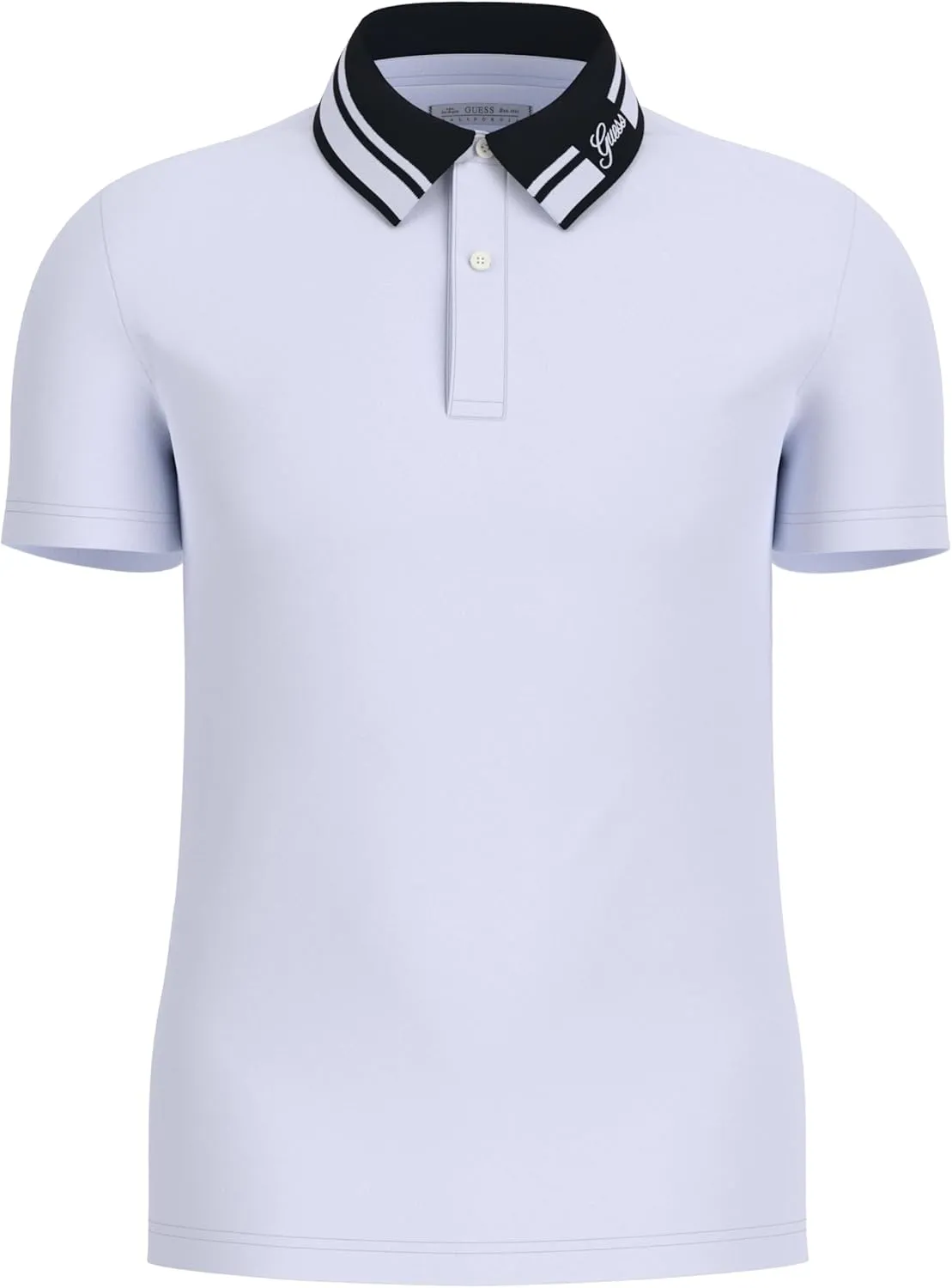 GUESS Men's Short Sleeve Nolan Polo