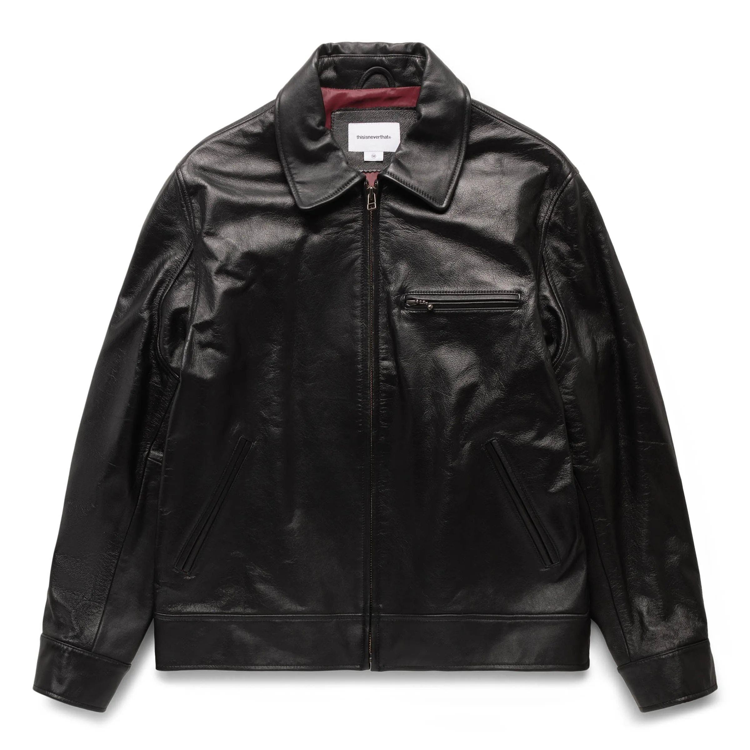 LEATHER SPORTS JACKET