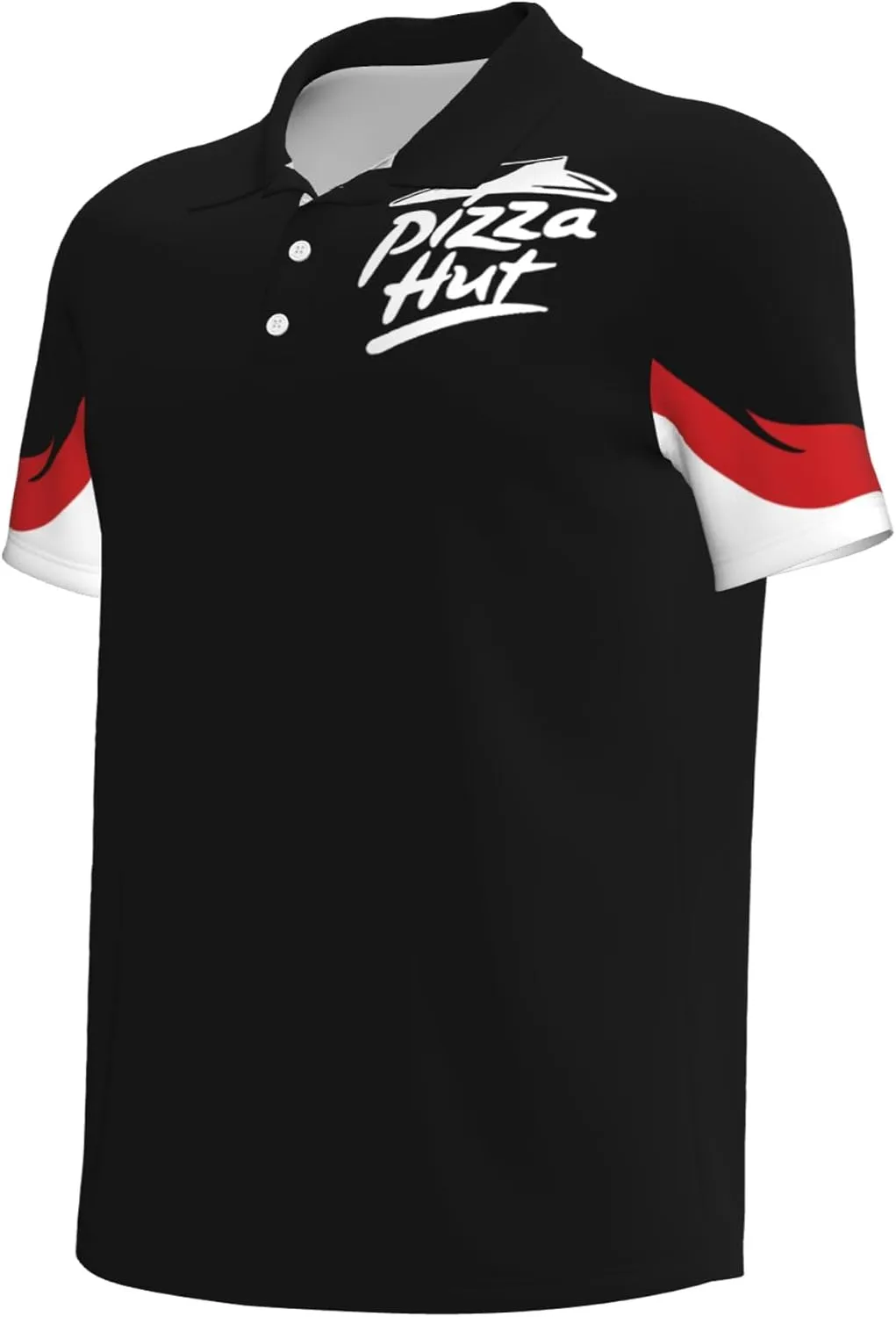 Mens Polo T-Shirt Short Sleeve Crew Neck T Shirts for Men Work Uniform Funny Clothes