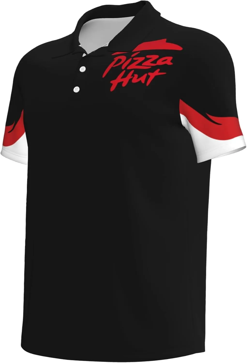 Mens Polo T-Shirt Short Sleeve Crew Neck T Shirts for Men Work Uniform Funny Clothes