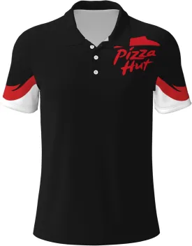 Mens Polo T-Shirt Short Sleeve Crew Neck T Shirts for Men Work Uniform Funny Clothes