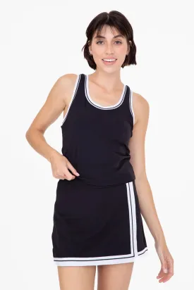 Mono B Varsity Stripe Tennis Tank