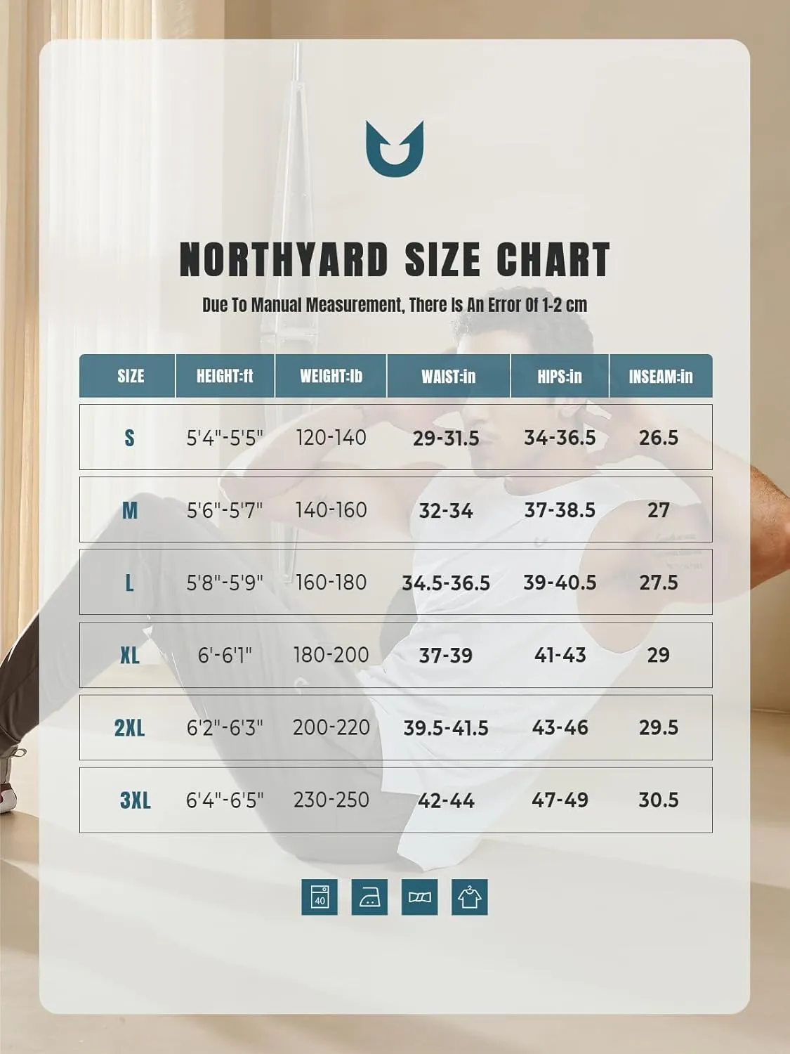 NORTHYARD Men's Joggers Pants with Zipper Pockets Lightweight Sweatpants Athletic Running Workout Track Pants for Men
