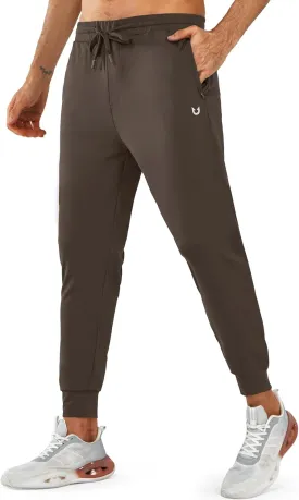 NORTHYARD Men's Joggers Pants with Zipper Pockets Lightweight Sweatpants Athletic Running Workout Track Pants for Men