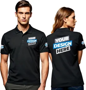 Pranboo Custom Polo Shirt, School Shirt, Golf Polo Shirt, for Business, Casual Wear, and Sports Teams