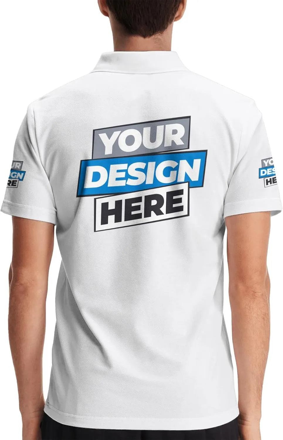 Pranboo Custom Polo Shirt, School Shirt, Golf Polo Shirt, for Business, Casual Wear, and Sports Teams