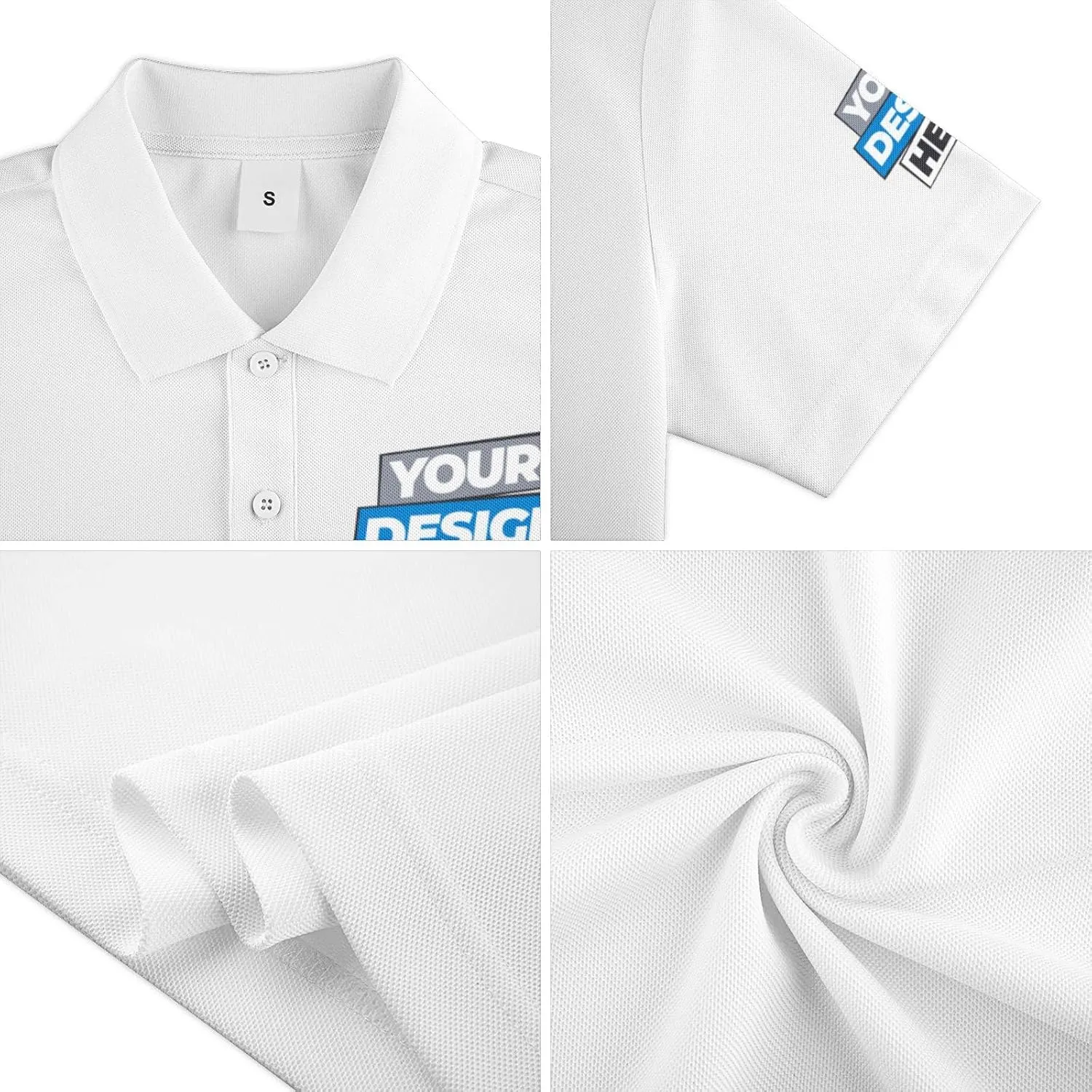 Pranboo Custom Polo Shirt, School Shirt, Golf Polo Shirt, for Business, Casual Wear, and Sports Teams