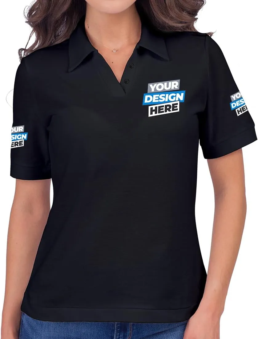 Pranboo Custom Polo Shirt, School Shirt, Golf Polo Shirt, for Business, Casual Wear, and Sports Teams