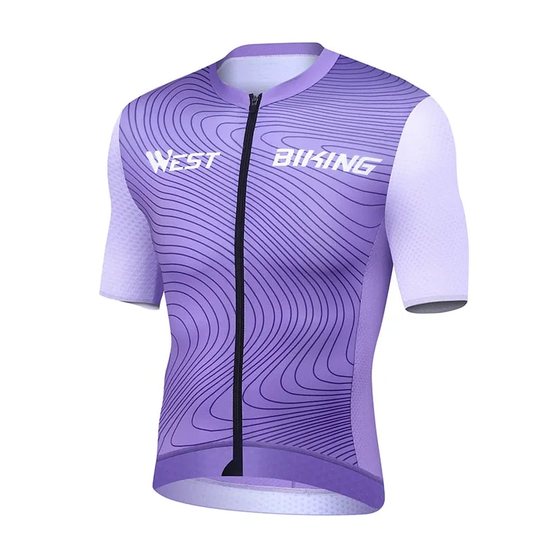 Summer Men's Sports T-shirt MTB Team Cycling Jerseys Short Sleeve Breathable Racing Triathlon Women Cycling Clothes