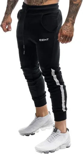 Wangdo Men's Slim Joggers Gym Workout Pants,Sport Training Tapered Sweatpants,Casual Athletics Joggers for Running