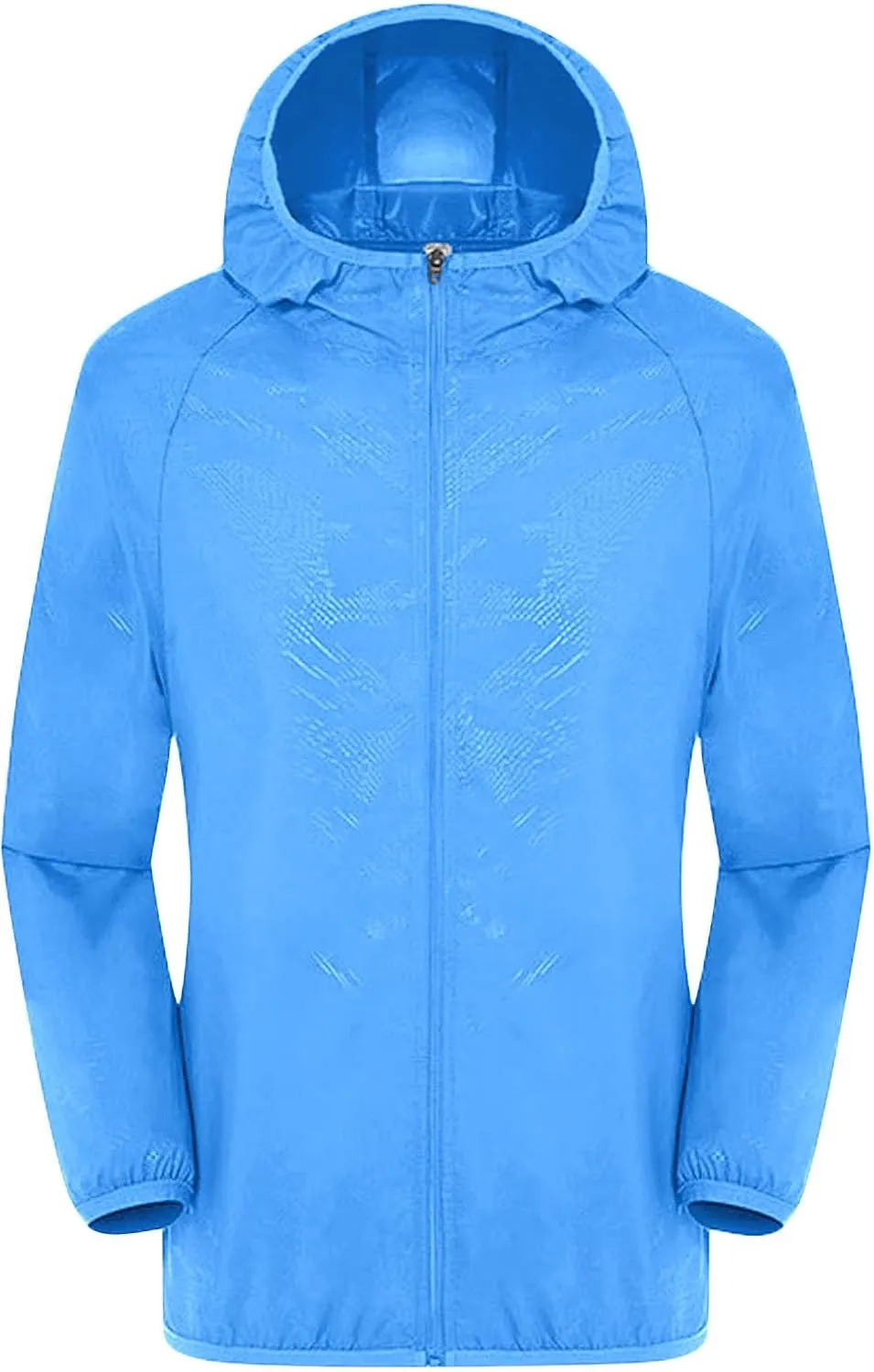 Women's Lightweight Rain Jacket Waterproof Packable Raincoat Sun Protection Hoodies Golf Hiking Travel Windbreaker