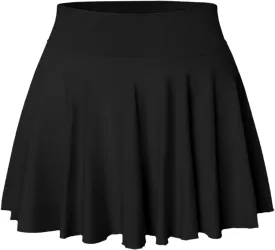 YOAKAKU Pleated Tennis Skater Skirts for Women with Pocket Shorts Flowy Golf Athletic Skort Sports Mini Skirt